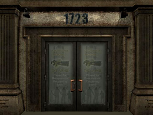 Apartment Building Door